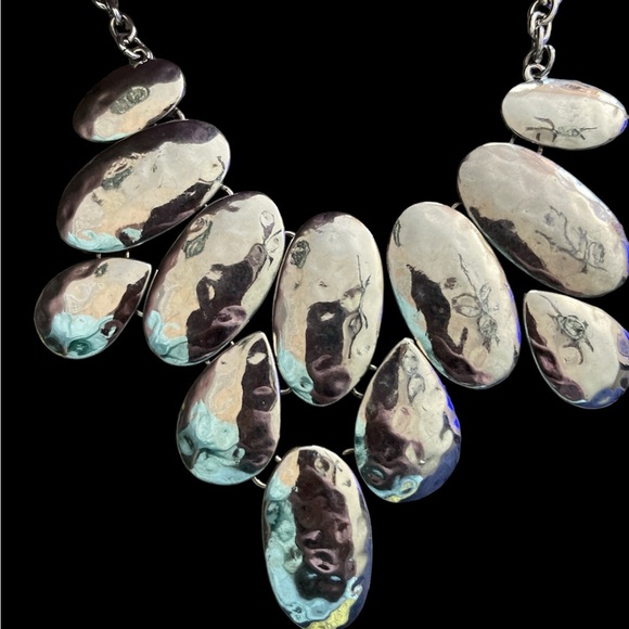 🔥 Beautiful Silver Cascade Necklace - Picture 1 of 3